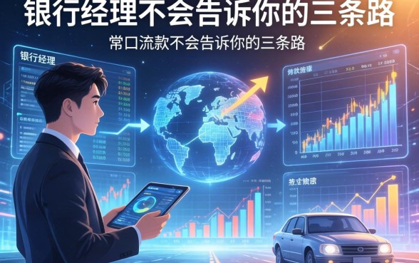 常见借款流程有哪些方式？银行经理不会告诉你的三条路
