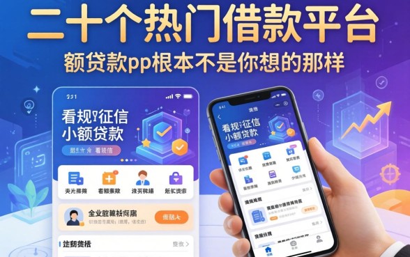 我翻了二十个热门借款平台，发现正规不看征信的小额贷款app根本不是你想的那样