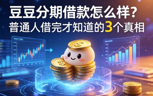 豆豆分期借款怎么样？普通人借完才知道的3个真相