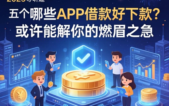 2025还有哪些app借款好下款？这五个靠谱平台或许能解你的燃眉之急