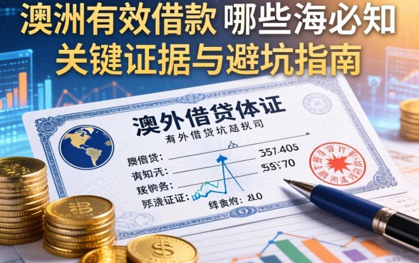 澳洲有效借款凭证有哪些？海外借贷必知的关键证据与避坑指南