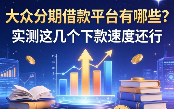大众分期借款平台有哪些？实测这几个下款速度还行