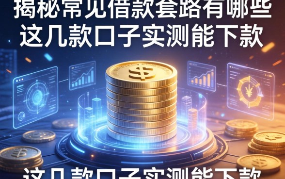 揭秘常见借款套路有哪些方面，这几款口子实测能下款
