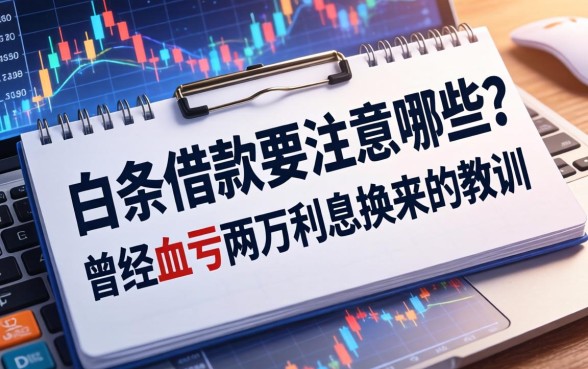白条借款要注意哪些？曾经血亏两万利息换来的教训