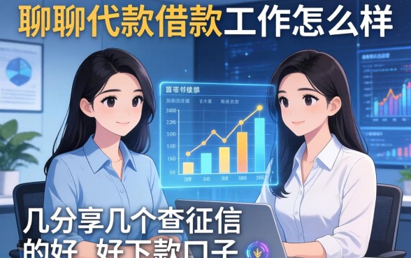 聊聊代款借款工作怎么样，分享几个不查征信的好下款口子