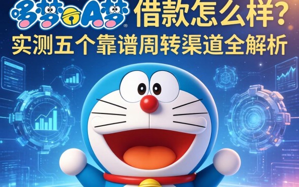 哆啦a梦借款怎么样？实测五个靠谱周转渠道全解析