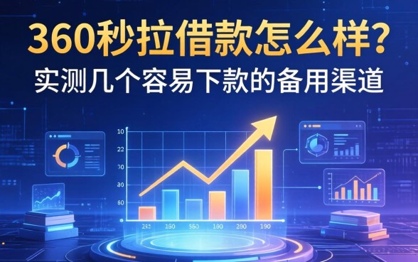 360秒拉借款怎么样？实测几个容易下款的备用渠道