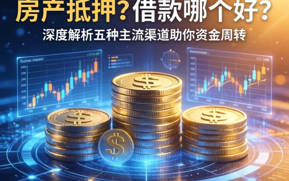 房产抵押和借款哪个好？深度解析五种主流渠道助你资金周转
