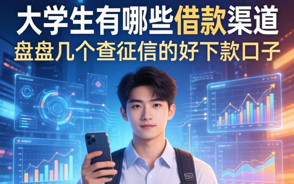 大学生有哪些借款渠道？盘点几个不查征信的好下款口子