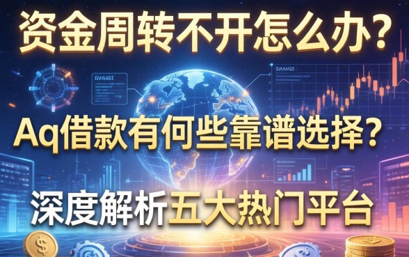 资金周转不开怎么办？aq借款有哪些靠谱选择？深度解析五大热门平台