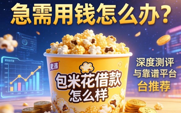 急需用钱怎么办？包米花借款怎么样？深度测评与靠谱平台推荐