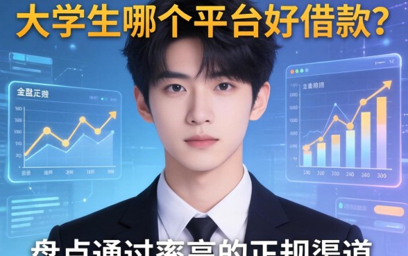 大学生在哪个平台好借款？盘点通过率高的正规渠道