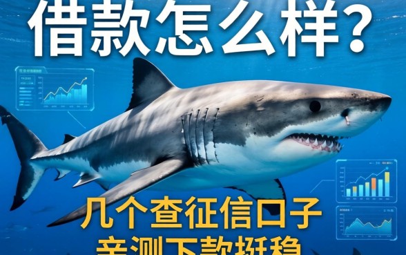 大白鲨借款怎么样？分享几个不查征信的口子，亲测下款挺稳