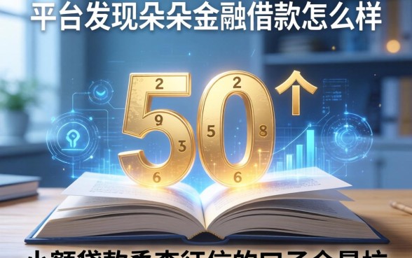 我翻了50个平台发现朵朵金融借款怎么样和小额贷款不查征信的口子全是坑