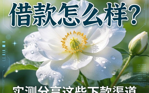 大白花借款怎么样？实测分享这些下款渠道