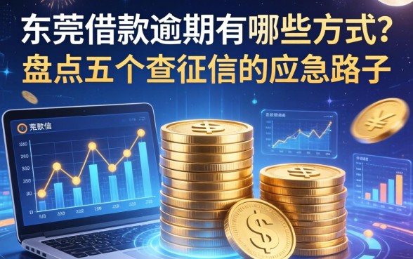 东莞借款逾期有哪些方式？盘点五个不查征信的应急路子