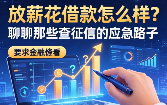 放薪花借款怎么样？聊聊那些不查征信的应急路子
