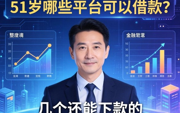 51岁哪些平台可以借款？整理了几个还能下款的渠道