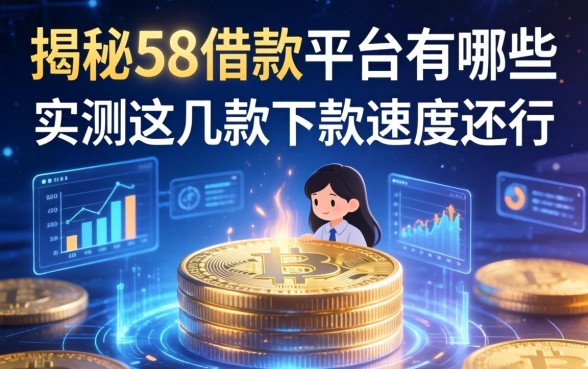 揭秘58借款平台有哪些，实测这几款下款速度还行