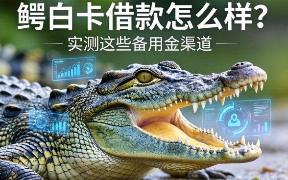 鳄鱼白卡借款怎么样？实测这些备用金渠道