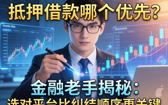 抵押和借款哪个优先？金融老手揭秘：选对平台比纠结顺序更关键