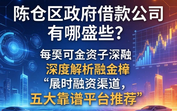 陈仓区政府借款公司有哪些？深度解析融资渠道与五大靠谱平台推荐
