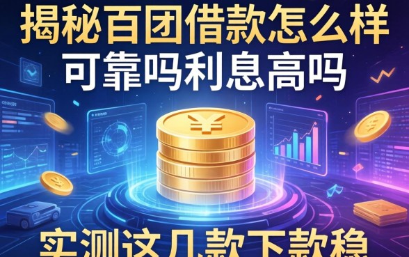 揭秘百团借款怎么样可靠吗利息高吗，实测这几款下款稳