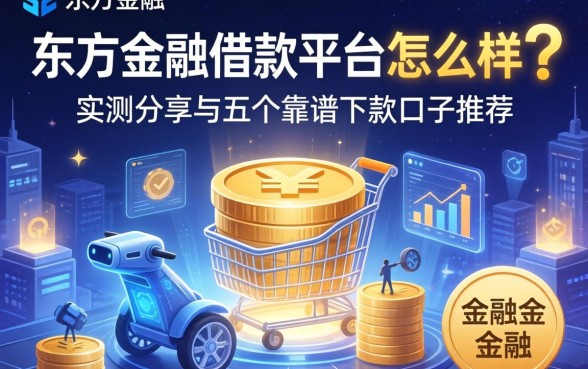 东方金融借款平台怎么样？实测分享与五个靠谱下款口子推荐