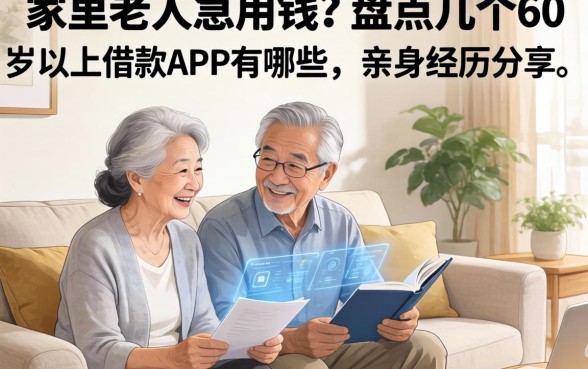 家里老人急用钱？盘点几个60岁以上借款app有哪些，亲身经历分享