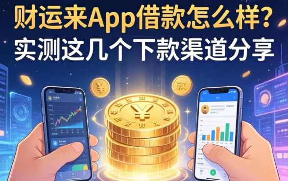 财运来app借款怎么样?实测这几个下款渠道分享