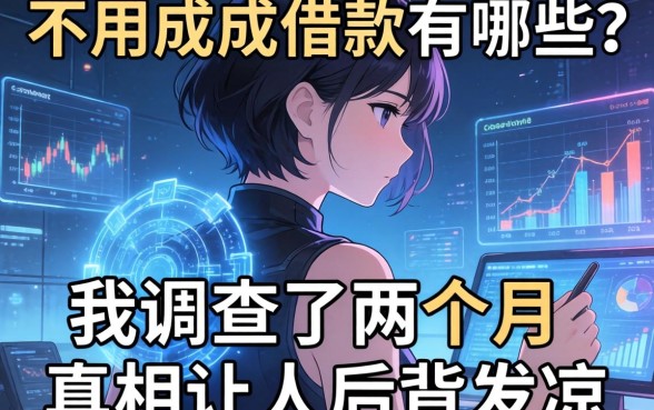 不用成年的借款有哪些？我调查了两个月，真相让人后背发凉