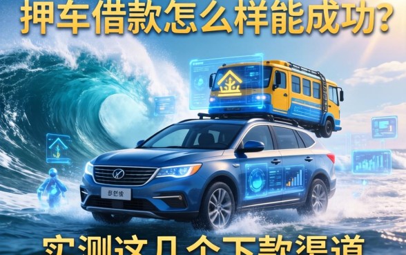 大浪押车借款怎么样能成功？实测这几个下款渠道
