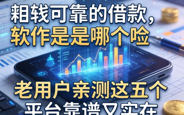 比较可靠的借款软件是哪个？老用户亲测这五个平台靠谱又实在