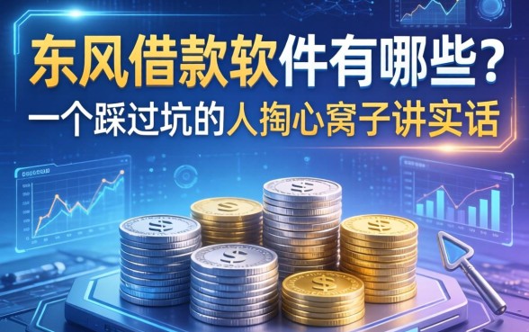 东风借款软件有哪些？一个踩过坑的人掏心窝子讲实话