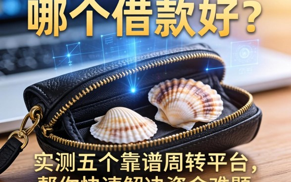 贝壳钱包里哪个借款好？实测五个靠谱周转平台，帮你快速解决资金难题