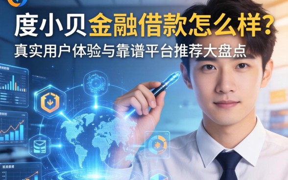 度小贝金融借款怎么样？真实用户体验与靠谱平台推荐大盘点