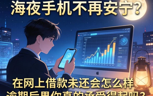 深夜手机不再安宁？从网上借款未还会怎么样，逾期后果你真的承受得起吗？