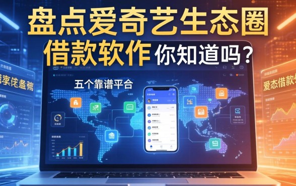 盘点爱奇艺生态圈内的借款软件，这五个靠谱平台你知道吗？
