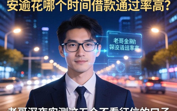 安逸花哪个时间借款通过率高？老哥深夜实测这五个不看征信的口子