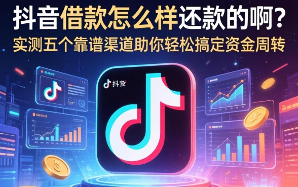 抖音借款怎么样还款的啊？实测五个靠谱渠道助你轻松搞定资金周转