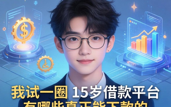 我试了一圈，15岁借款平台有哪些真正能下款的