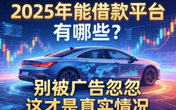 2025年能借款的平台有哪些？别被广告忽悠，这才是真实情况