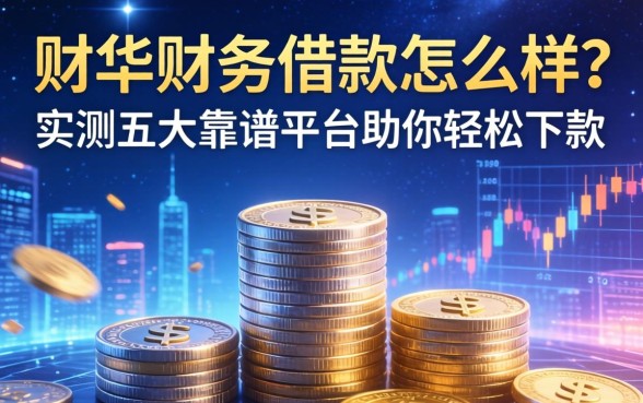 财华财务借款怎么样？实测五大靠谱平台助你轻松下款