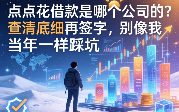点点花借款是哪个公司的？查清底细再签字，别像我当年一样踩坑