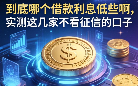 到底哪个借款利息低些啊，实测这几家不看征信的口子