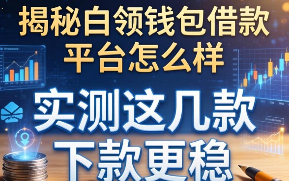 揭秘白领钱包借款平台怎么样，实测这几款下款更稳