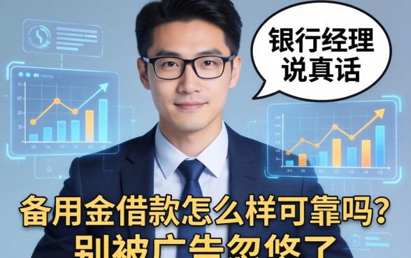 银行经理说真话：备用金借款怎么样可靠吗？别被广告忽悠了
