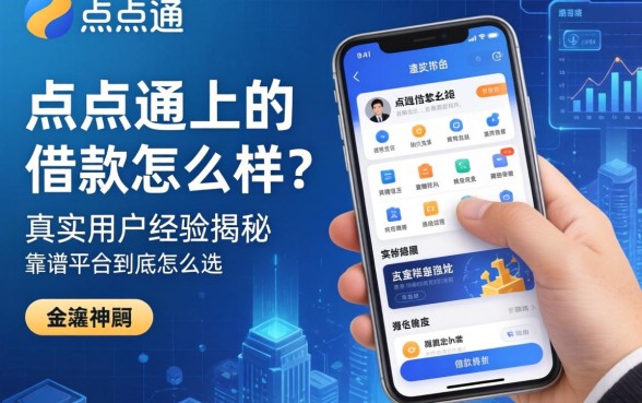 点点通上的借款怎么样？真实用户经历揭秘，靠谱平台到底怎么选？