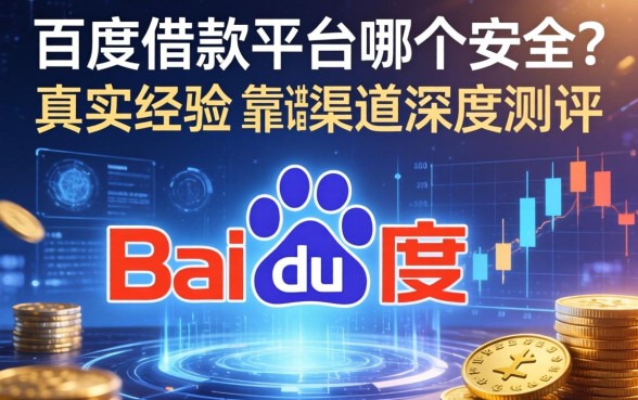 百度借款平台哪个安全？真实经验分享与五大靠谱渠道深度测评