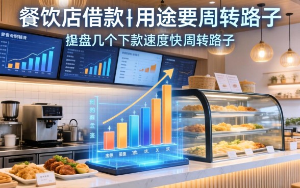 餐饮店借款用途有哪些？盘点几个下款速度快的周转路子